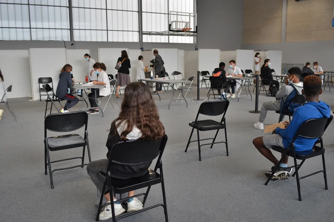 Vaccination des jeunes du collège Clotilde Vautier 